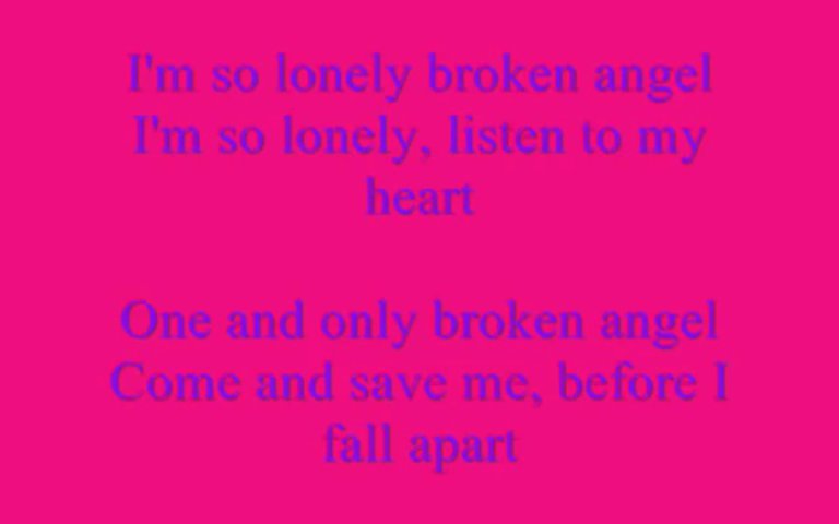 So lonely download angel mp3 im broken Broken Angel